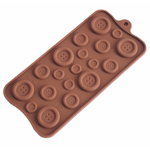 Buttons Silicone Chocolate Mould