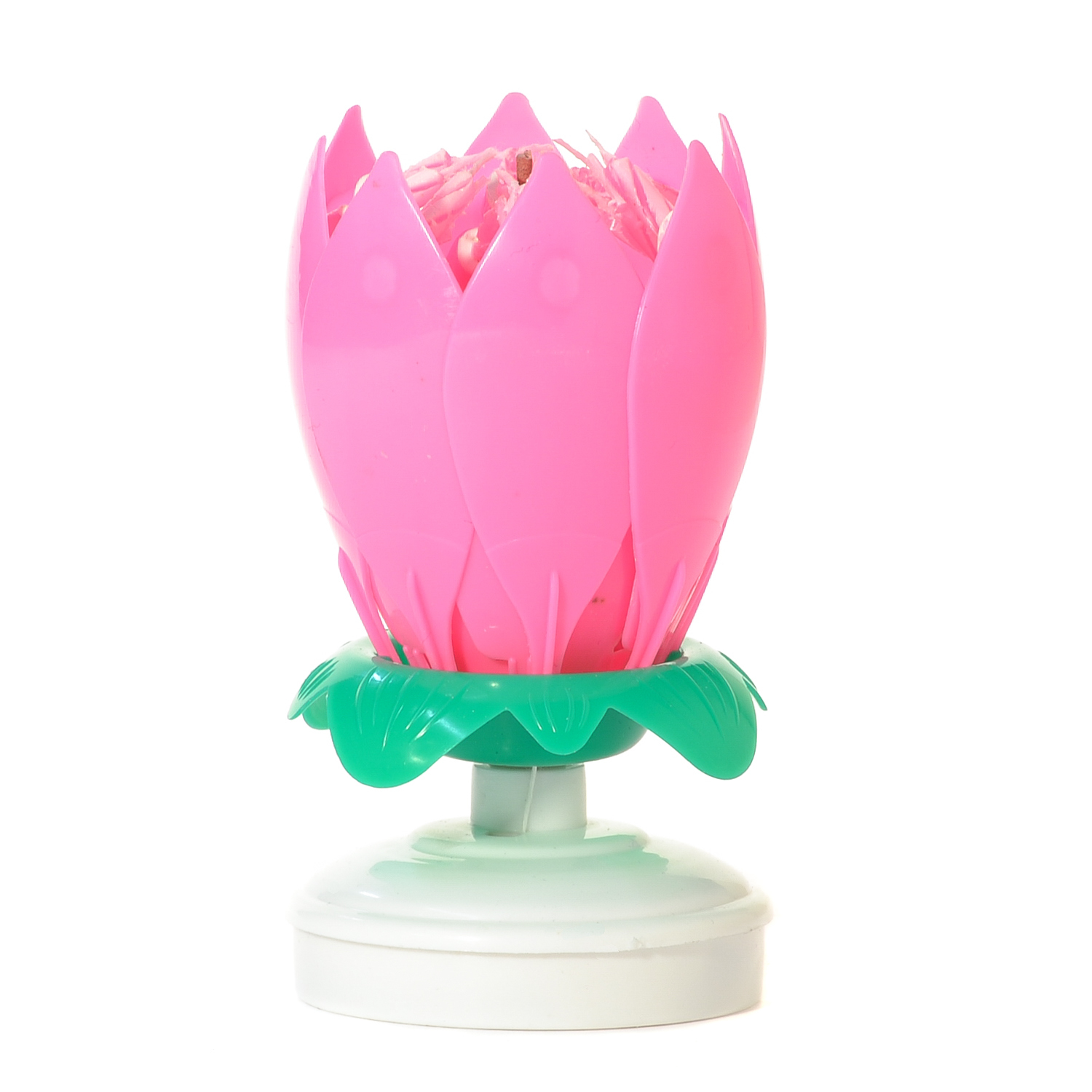 Kitchen Domain - Lotus Flower Musical Birthday Candle Pink