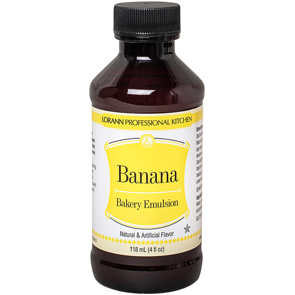 Kitchen Domain Lorann Baking Emulsion Banana 4 Oz