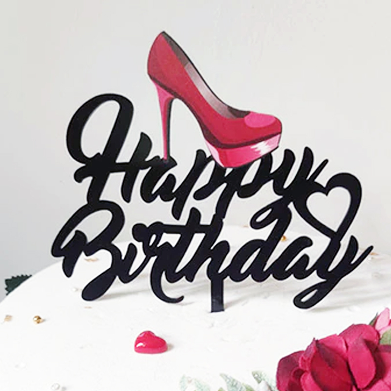 Premium Vector | Happy birthday greeting card with girl in high heels and  lettering fashion illustration female legs in shoes cute vector girly  design trendy art in vogue style fashionable woman stylish