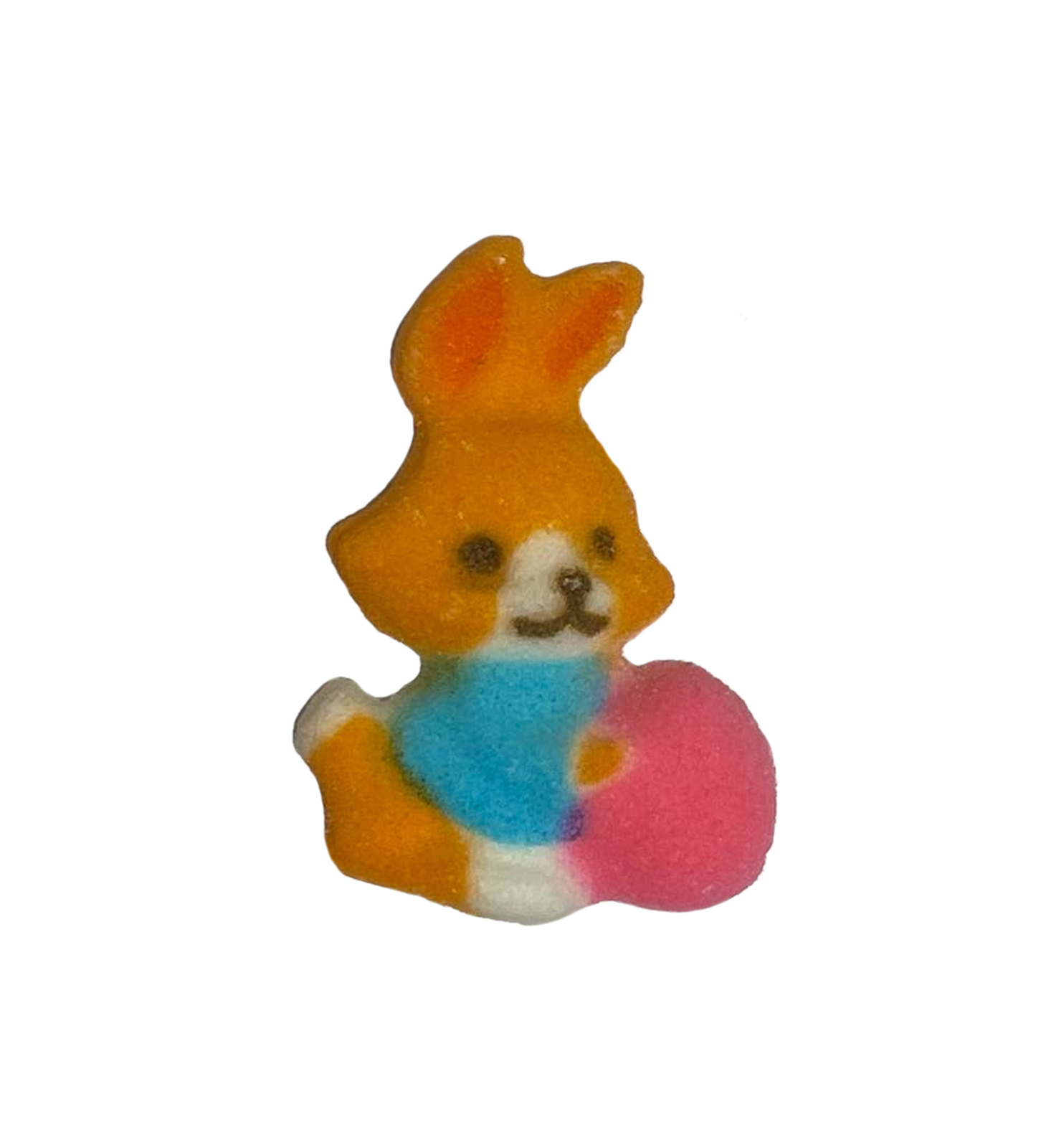 Easter Bunny Compressed Sugar Decoration