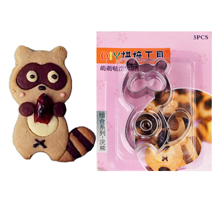 raccoon cookie cutter