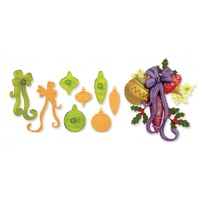 Jem  Christmas Baubles & Bow- set 4 