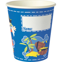 Paper Cups Captain Jack  - 10PK