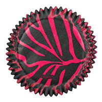 Wilton Pink Zebra Baking Cup - 75pk