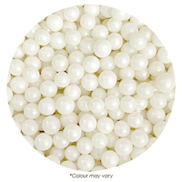 Cachous Balls 12mm Pearlized White