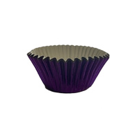 Foil Purple Baking Cups 44x30mm  
