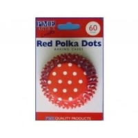 Red Polka Dots Std Baking Cups 
