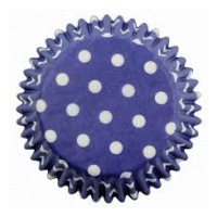 Blue Polka Dot Std Cupcake 