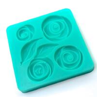 Contemporary Rose Silicone Fondant Mould