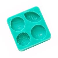 Sports Balls Silicone Fondant Mould