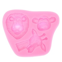 Jungle Animals Silicone Mould