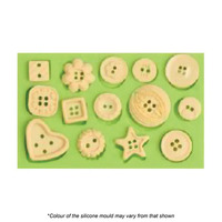 Button Silicone Fondant Mould