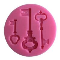Key Silicone Fondant Mould