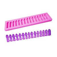 Fence Fondant Silicone Mould