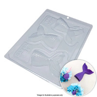 BWB Medium Mermaid Tails Chocolate Mould 3 Piece