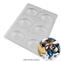 BWB Small Rugby Ball Chocolate Mould 3 Piece