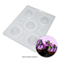 BWB Small Cupcake Cases Chocolate Mould 3 Piece