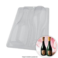 BWB Champagne Bottle Chocolate Mould 3 Piece