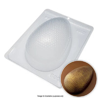 BWB Textured Egg 500g Chocolate Mould 3 Piece