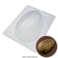 BWB Feathered Egg 500g Chocolate Mould 3 Piece