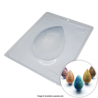 BWB Pointed Egg 250g Chocolate Mould 3 Piece