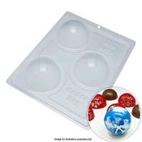 BWB Sphere 70mm Chocolate Mould 3 Piece