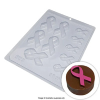 BWB Pink Ribbon Chocolate Mould 1 Piece