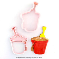 Bucket Cookie Cutter & Embosser