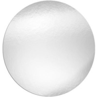 8 Inch Round Silver 2mm Disc