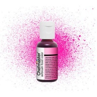 Chefmaster Airbrush Liquid Neon Pink .64oz Bottle
