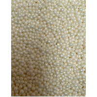 Sugar Pearls 2-3mm White - 20g