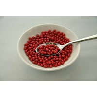 Sugar Pearls 4-5mm Xmas Red - 20g