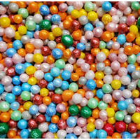 Sugar Pearls 3mm Rainbow - 20g