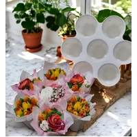 Cupcake Bouquet Display Holder - 7 Hole