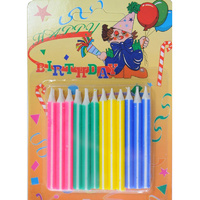 Candle Bright Pencil 60mm 24 Pack