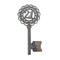 21st Key Silver 15cm