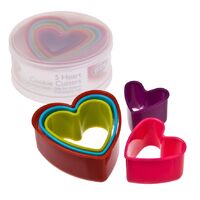 Heart Cookie Cutter - 5 Piece Set