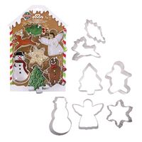 Christmas Cookie Cutter 7 Piece Set