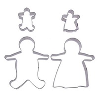 Gingerbread Family Cookie Cutters