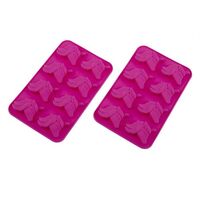 Unicorn - Silicone Chocolate Mould Set 2 Pieces