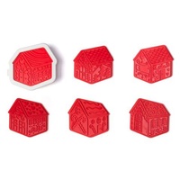 Gingerbread House Cookie Cutters 6 Designs