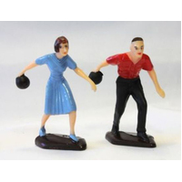 Ten Pin Bowls Pair 60mm