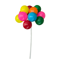 Multi Colour Balloon Cluster 80mm