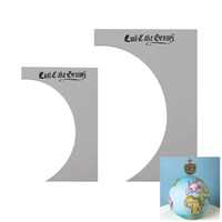 Evil Cake Genius - Spherical Miracle Contour Combs Set Of 2