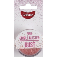 Go Bake Edible Glitter Dust Pink 2g