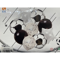 Balloons Soccer Ball Set 9pc