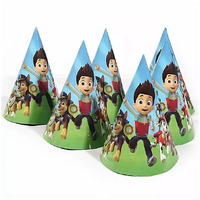 Paw Patrol Party Hat 10pc