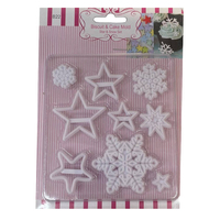 Star And Snowflake Embosser Stamp Set