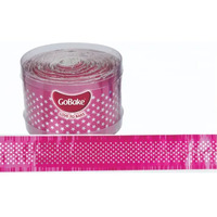 Cake Frill 85mm Wide Pink With stars 1 meter Length